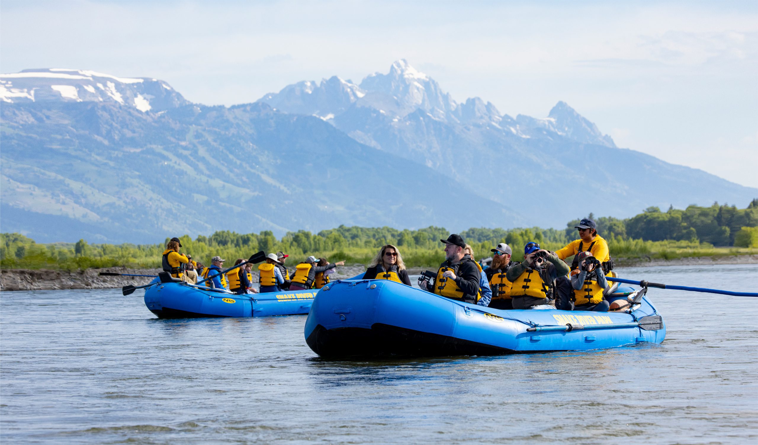 A water rafting image